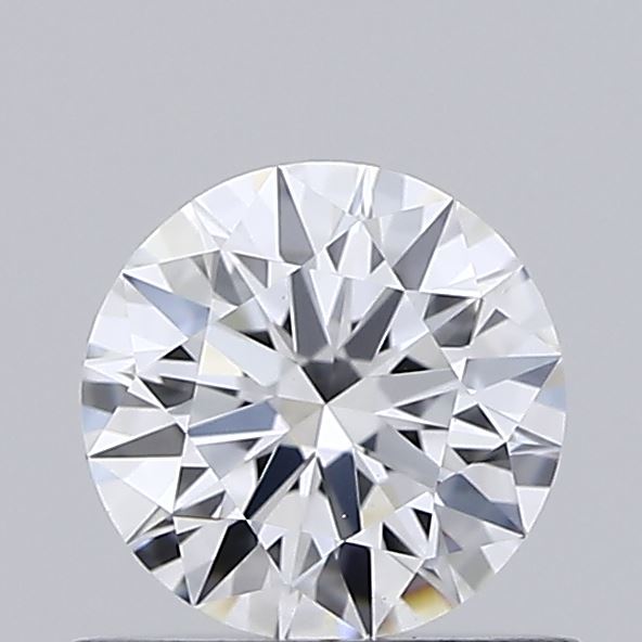 0.53 Carat Round Shaped, Ideal Cut, D Color, VS1 Clarity, IGI Certified Lab Grown Diamond