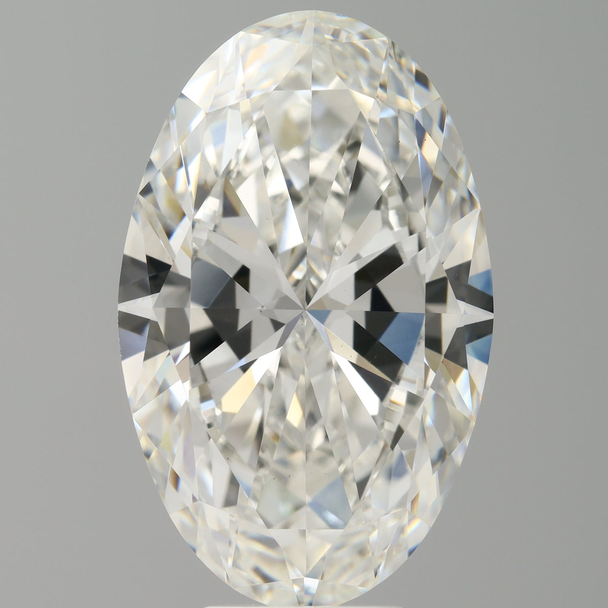 8.04 Carat Oval Shaped, Ideal Cut, F Color, VS1 Clarity, IGI Certified Lab Grown Diamond