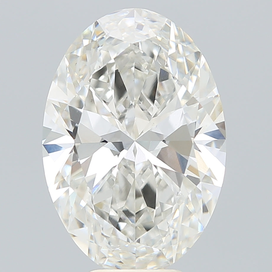 7.29 Carat Oval Shaped, Excellent Cut, G Color, VS1 Clarity, IGI Certified Lab Grown Diamond