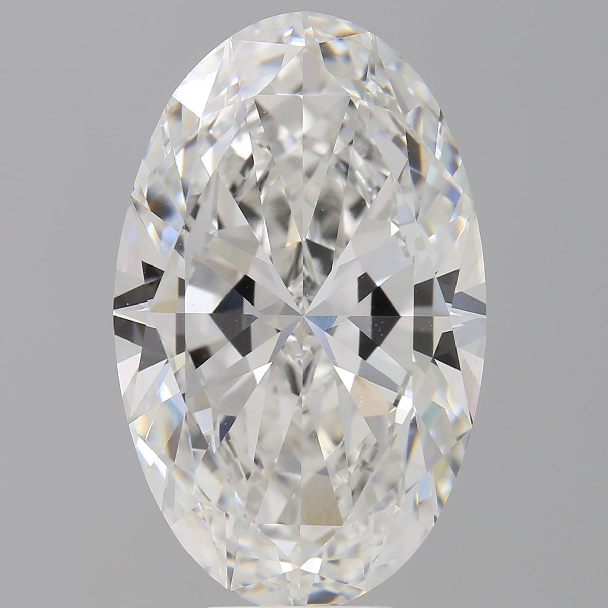 9.04 Carat Oval Shaped, Ideal Cut, F Color, VVS2 Clarity, IGI Certified Lab Grown Diamond