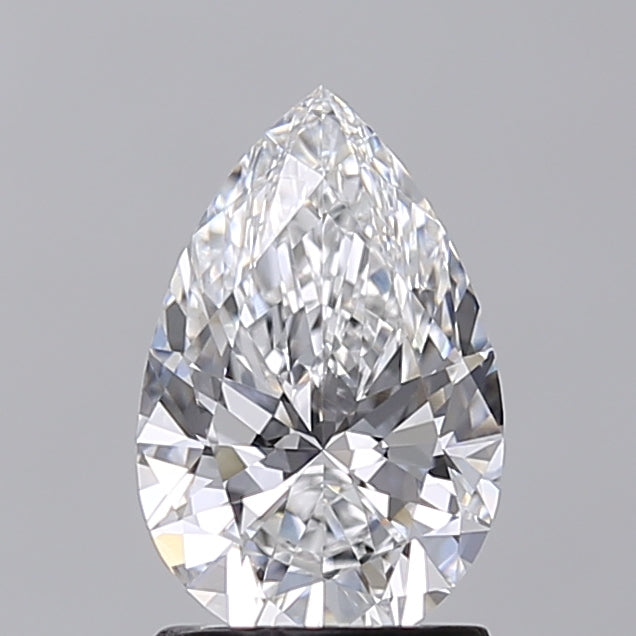1.52 Carat Pear Shaped, Very Good Cut, E Color, VVS2 Clarity, IGI Certified Lab Grown Diamond