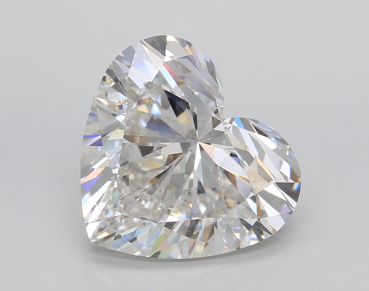 10.02 Carat Heart Shaped, Excellent Cut, E Color, VS1 Clarity, IGI Certified Lab Grown Diamond
