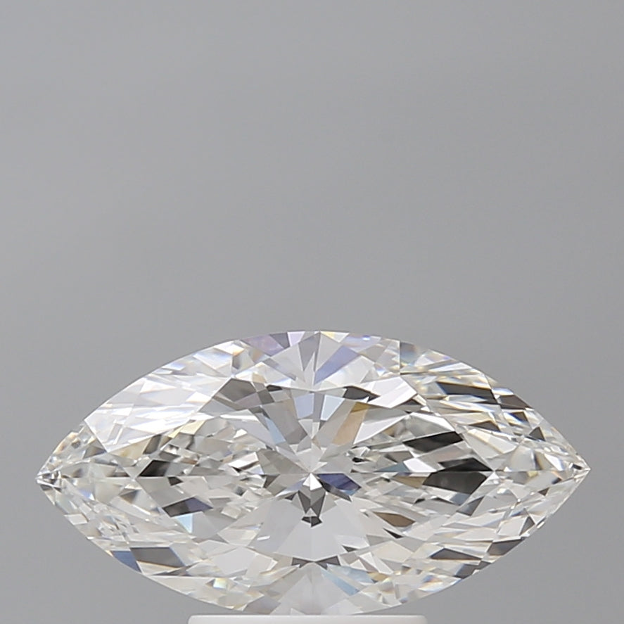 2.54 Carat Marquise Shaped, Ideal Cut, F Color, VVS2 Clarity, IGI Certified Lab Grown Diamond