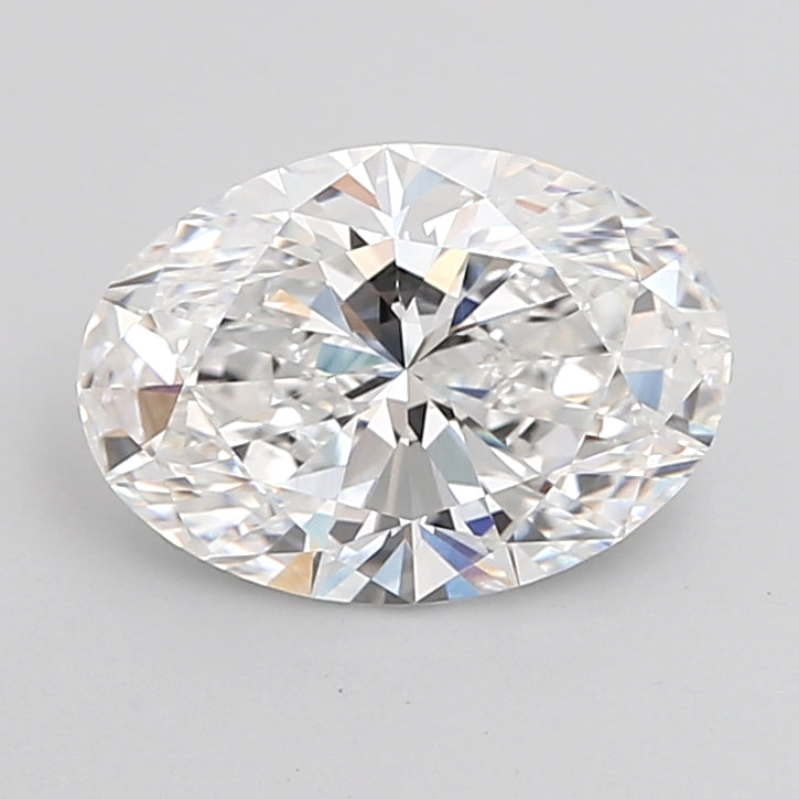 3.09 Carat Oval Shaped, Ideal Cut, E Color, VVS2 Clarity, IGI Certified Lab Grown Diamond