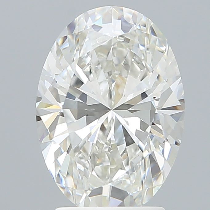 2.88 Carat Oval Shaped, Excellent Cut, F Color, VVS2 Clarity, IGI Certified Lab Grown Diamond