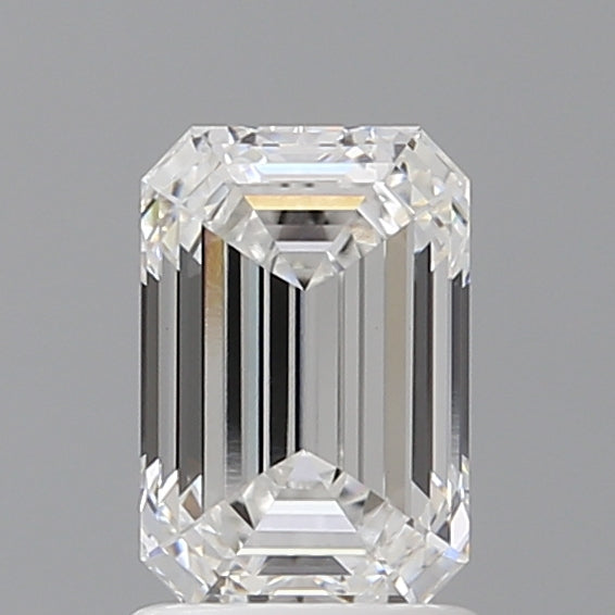 1.56 Carat Emerald Shaped, Ideal Cut, D Color, VVS2 Clarity, IGI Certified Lab Grown Diamond