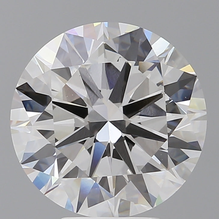 6.03 Carat Round Shaped, Excellent Cut, E Color, VS1 Clarity, IGI Certified Lab Grown Diamond
