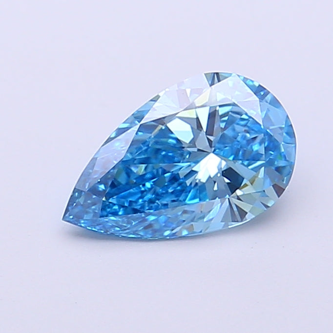 0.91 Carat Pear Shaped, Very Good Cut, VVS2 Clarity, IGI Certified Lab Grown Diamond