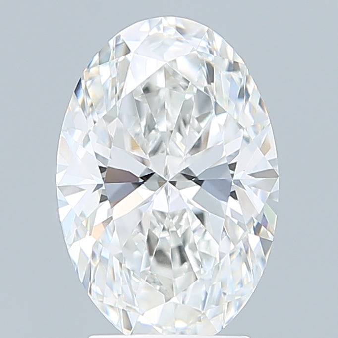 3.10 Carat Oval Shaped, Ideal Cut, E Color, VVS2 Clarity, IGI Certified Lab Grown Diamond
