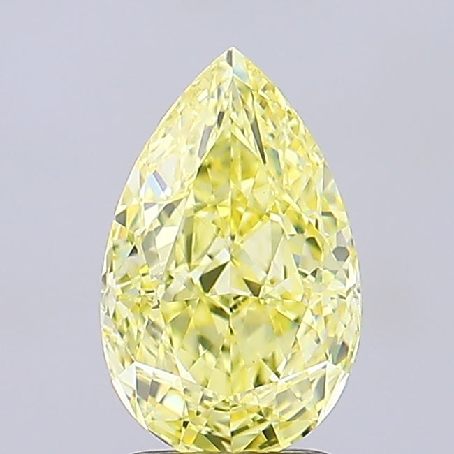 2.05 Carat Pear Shaped, Ideal Cut, VVS2 Clarity, IGI Certified Lab Grown Diamond