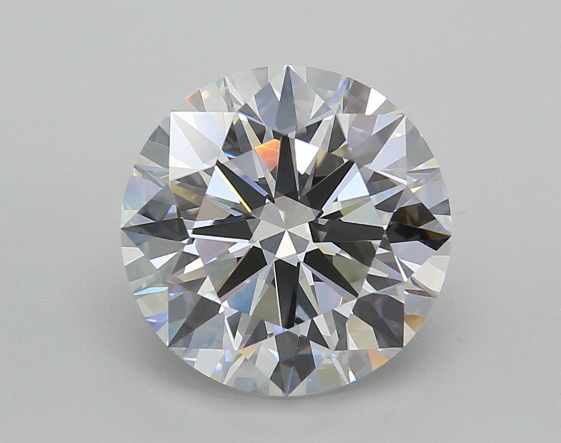 4.52 Carat Round Shaped, Ideal Cut, E Color, VVS2 Clarity, IGI Certified Lab Grown Diamond