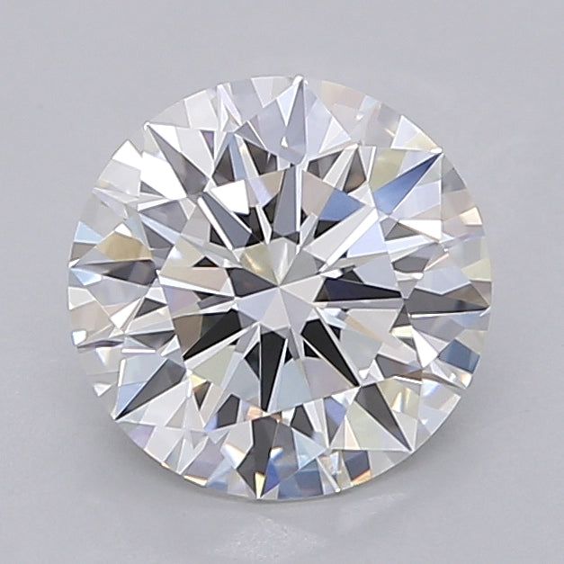 2.05 Carat Round Shaped, Ideal Cut, F Color, VVS2 Clarity, IGI Certified Lab Grown Diamond