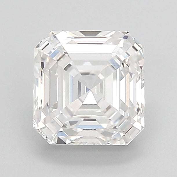 1.41 Carat Asscher Shaped, Excellent Cut, E Color, VVS2 Clarity, IGI Certified Lab Grown Diamond