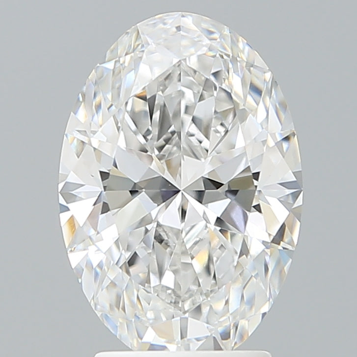 3.02 Carat Oval Shaped, Ideal Cut, E Color, VVS2 Clarity, IGI Certified Lab Grown Diamond
