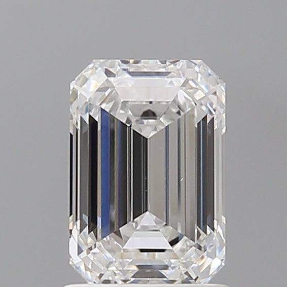 1.59 Carat Emerald Shaped, Ideal Cut, E Color, VS1 Clarity, IGI Certified Lab Grown Diamond