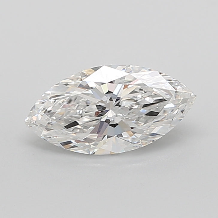 2.54 Carat Marquise Shaped, Ideal Cut, E Color, VVS2 Clarity, IGI Certified Lab Grown Diamond