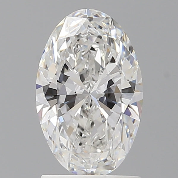 1.58 Carat Oval Shaped, Ideal Cut, E Color, VS1 Clarity, IGI Certified Lab Grown Diamond