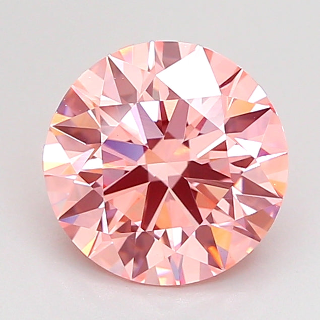 1.99 Carat Round Shaped, Ideal Cut, VS1 Clarity, IGI Certified Lab Grown Diamond