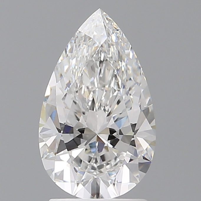 2.05 Carat Pear Shaped, Ideal Cut, E Color, VVS2 Clarity, IGI Certified Lab Grown Diamond