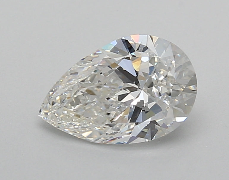 1.01 Carat Pear Shaped, Very Good Cut, F Color, VS1 Clarity, IGI Certified Lab Grown Diamond