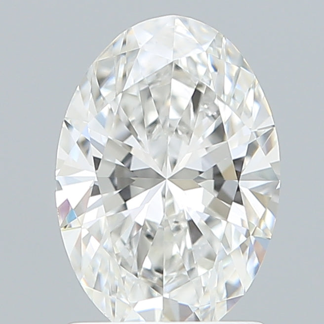 1.54 Carat Oval Shaped, Ideal Cut, F Color, VVS1 Clarity, IGI Certified Lab Grown Diamond