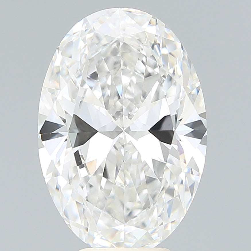 6.30 Carat Oval Shaped, Ideal Cut, F Color, VS1 Clarity, IGI Certified Lab Grown Diamond