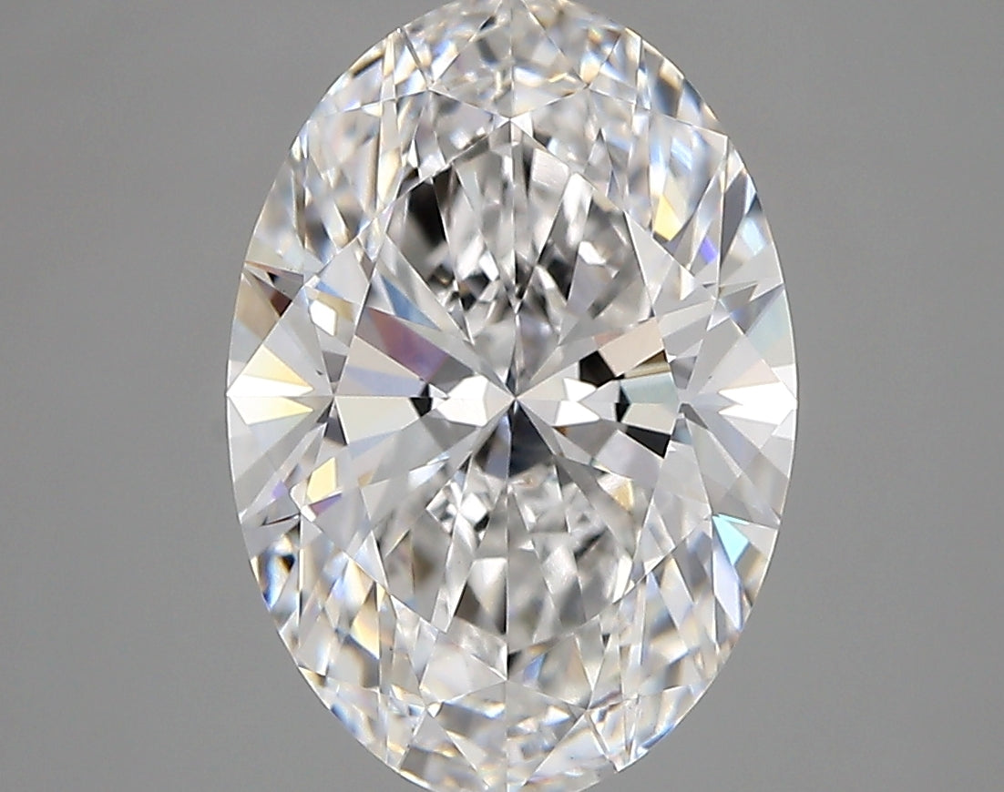 4.01 Carat Oval Shaped, Very Good Cut, E Color, VVS2 Clarity, IGI Certified Lab Grown Diamond