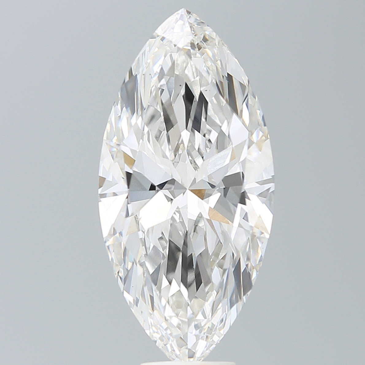 7.24 Carat Marquise Shaped, Excellent Cut, G Color, VS2 Clarity, IGI Certified Lab Grown Diamond