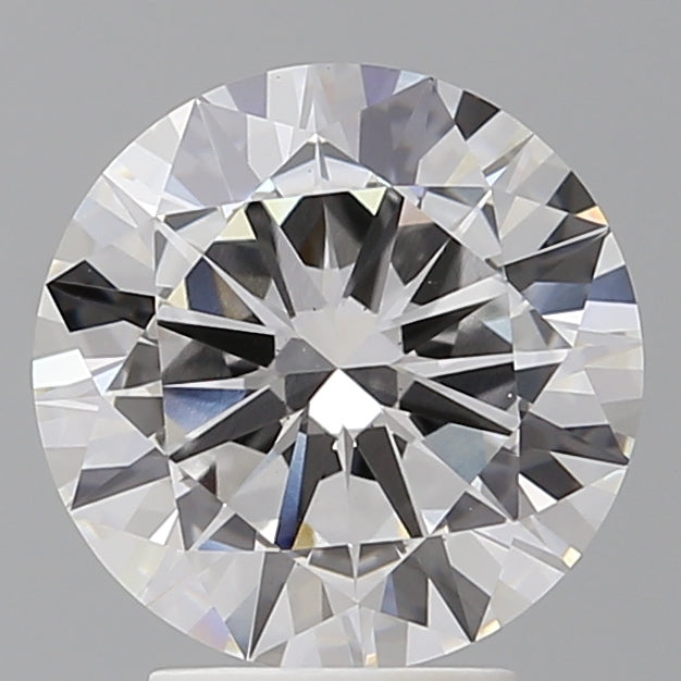 3.51 Carat Round Shaped, Excellent Cut, D Color, VS2 Clarity, IGI Certified Lab Grown Diamond