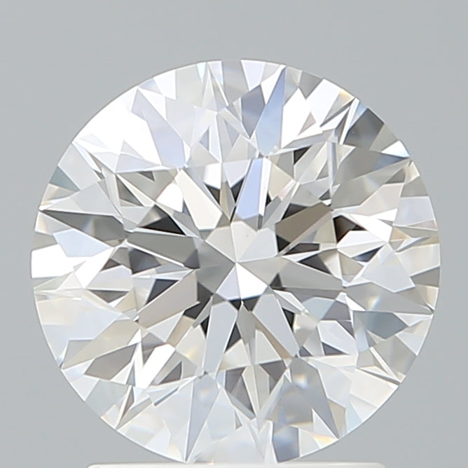 2.06 Carat Round Shaped, Excellent Cut, D Color, VVS2 Clarity, IGI Certified Lab Grown Diamond