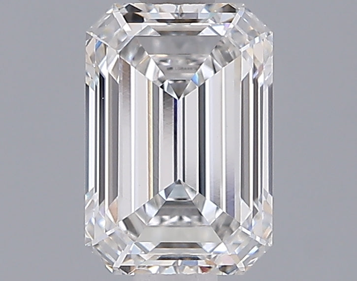 1.53 Carat Emerald Shaped, Ideal Cut, E Color, VVS2 Clarity, IGI Certified Lab Grown Diamond