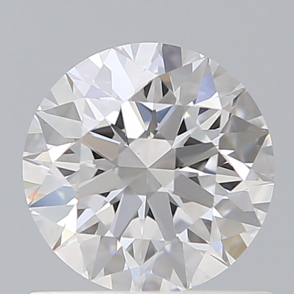 0.90 Carat Round Shaped, Ideal Cut, D Color, VVS2 Clarity, IGI Certified Lab Grown Diamond