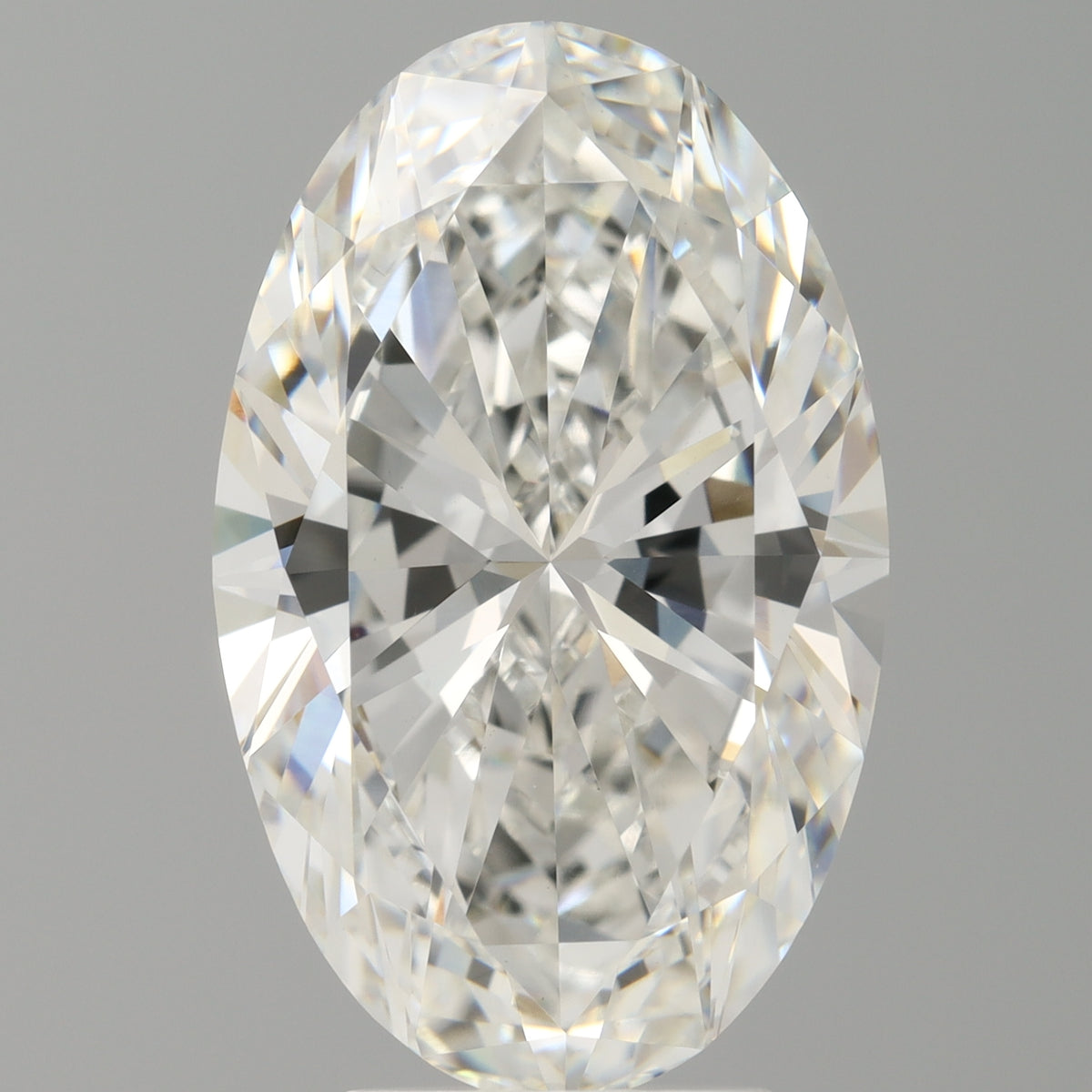 5.07 Carat Oval Shaped, Ideal Cut, F Color, VVS2 Clarity, IGI Certified Lab Grown Diamond