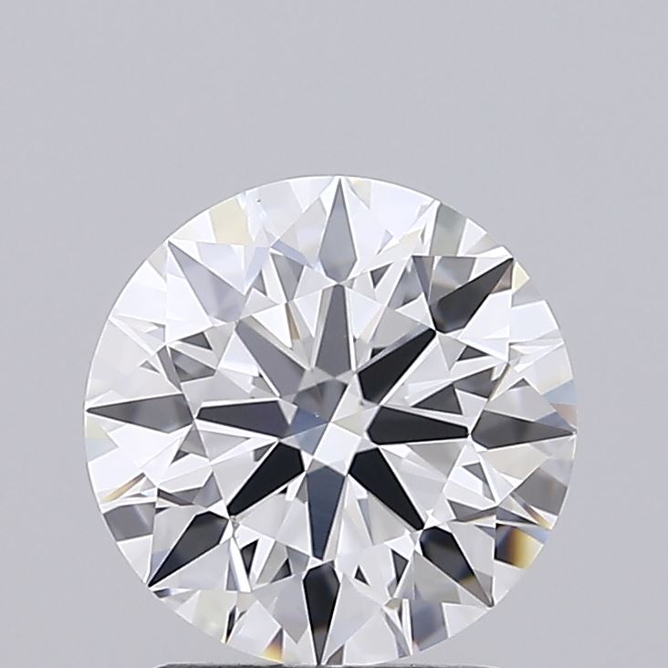 2.02 Carat Round Shaped, Ideal Cut, E Color, FL Clarity, IGI Certified Lab Grown Diamond