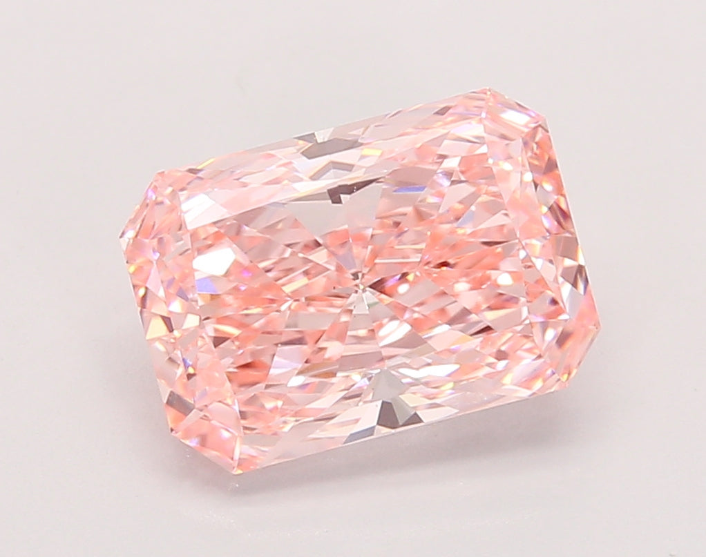 4.03 Carat Radiant Shaped, Ideal Cut, VS1 Clarity, IGI Certified Lab Grown Diamond
