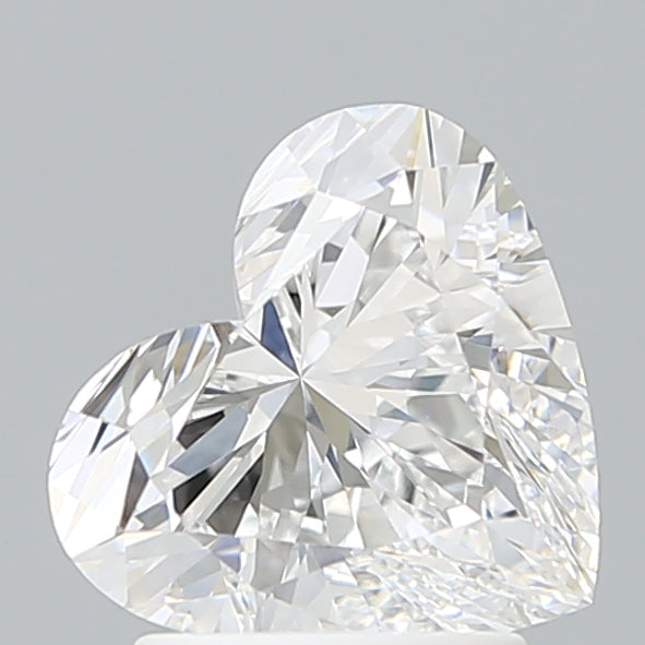 2.07 Carat Heart Shaped, Excellent Cut, D Color, VVS2 Clarity, IGI Certified Lab Grown Diamond