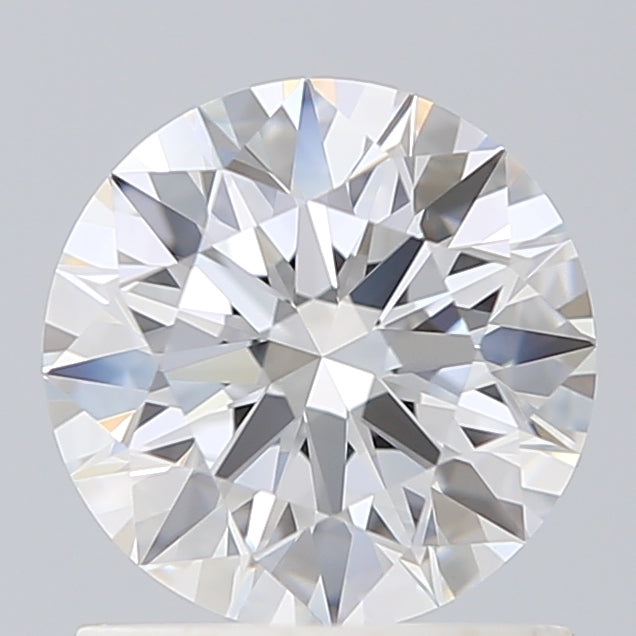 1.14 Carat Round Shaped, Ideal Cut, D Color, VVS2 Clarity, IGI Certified Lab Grown Diamond