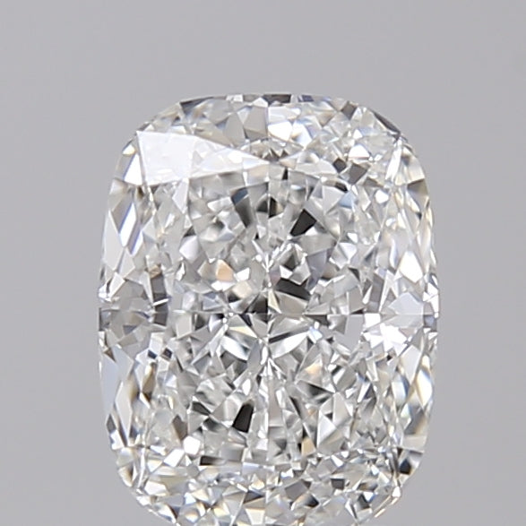 1.50 Carat Elongated Cushion Shaped, Excellent Cut, E Color, VVS2 Clarity, IGI Certified Lab Grown Diamond
