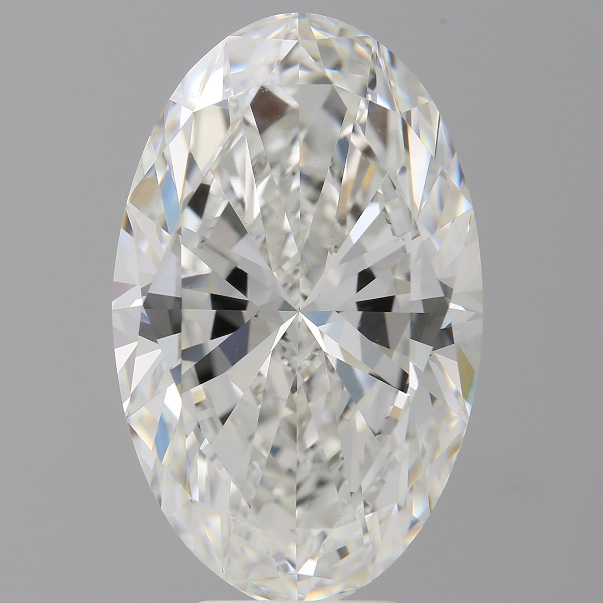 8.06 Carat Oval Shaped, Ideal Cut, F Color, VVS2 Clarity, IGI Certified Lab Grown Diamond