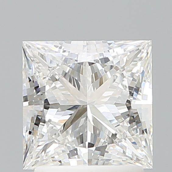2.05 Carat Princess Shaped, Ideal Cut, E Color, VVS2 Clarity, IGI Certified Lab Grown Diamond