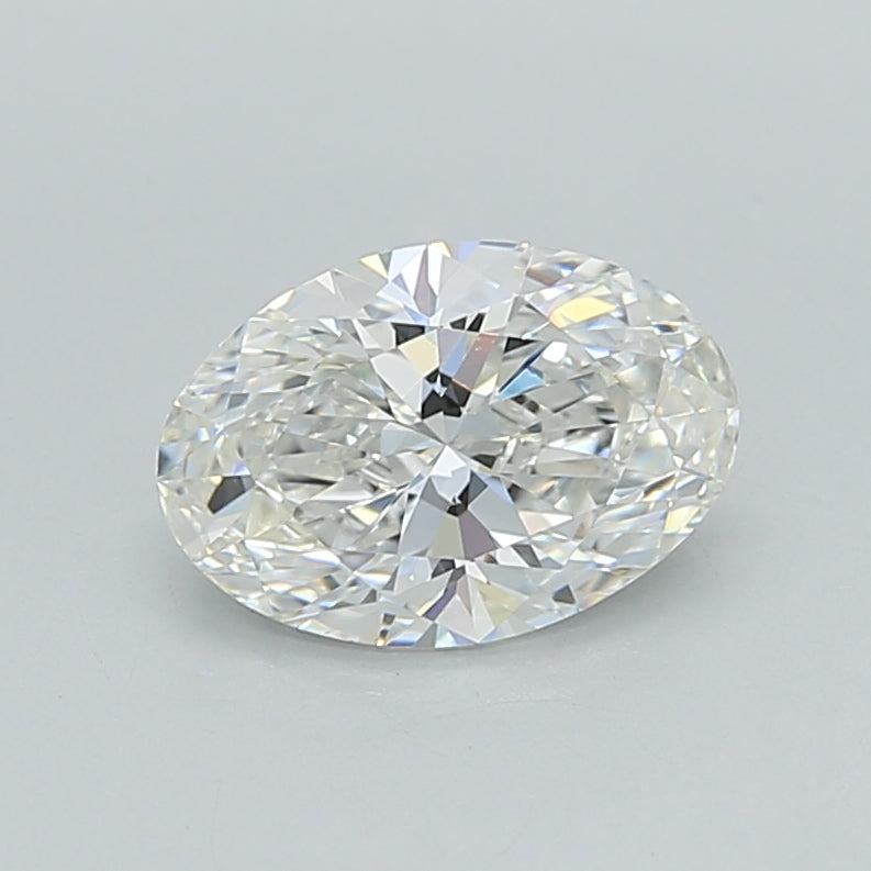 1.05 Carat Oval Shaped, Ideal Cut, F Color, VVS2 Clarity, IGI Certified Lab Grown Diamond