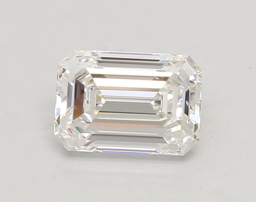 1.30 Carat Emerald Shaped, Ideal Cut, G Color, VVS1 Clarity, IGI Certified Lab Grown Diamond