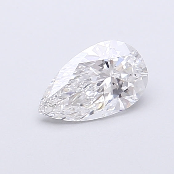 0.42 Carat Pear Shaped, Very Good Cut, D Color, VVS1 Clarity, IGI Certified Lab Grown Diamond