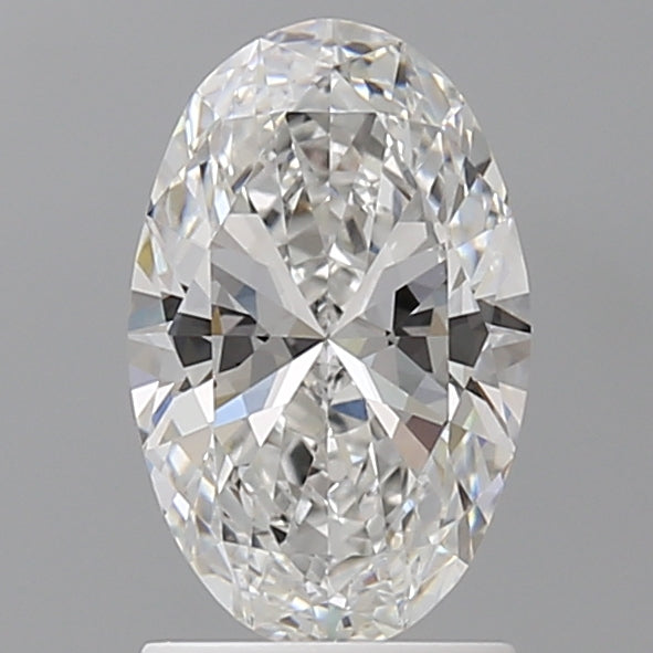 1.60 Carat Oval Shaped, Ideal Cut, E Color, VVS2 Clarity, IGI Certified Lab Grown Diamond