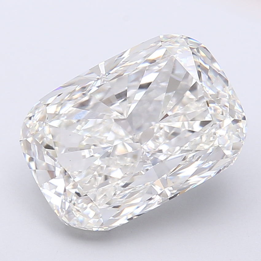 6.21 Carat Cushion Shaped, Very Good Cut, G Color, VS1 Clarity, IGI Certified Lab Grown Diamond