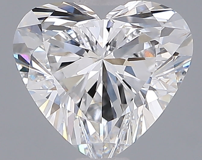 1.53 Carat Heart Shaped, Excellent Cut, D Color, VVS1 Clarity, IGI Certified Lab Grown Diamond