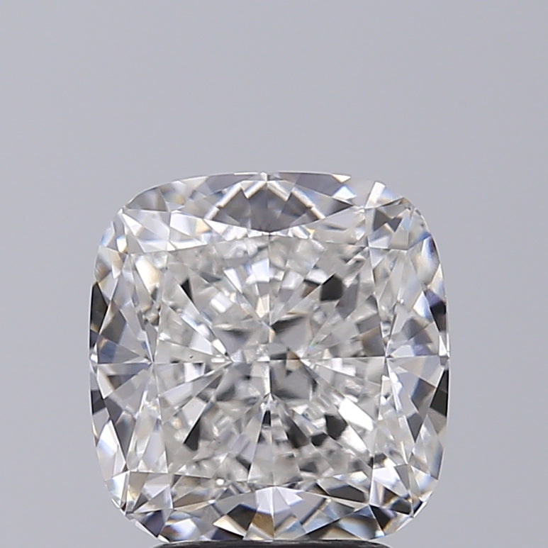 3.26 Carat Cushion Shaped, Ideal Cut, F Color, VS1 Clarity, GIA Certified Lab Grown Diamond