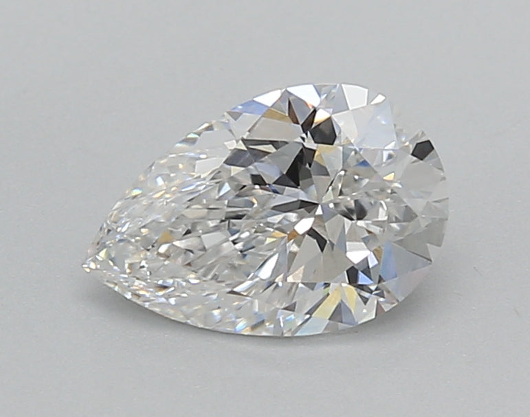 1.02 Carat Pear Shaped, Excellent Cut, E Color, VVS2 Clarity, IGI Certified Lab Grown Diamond