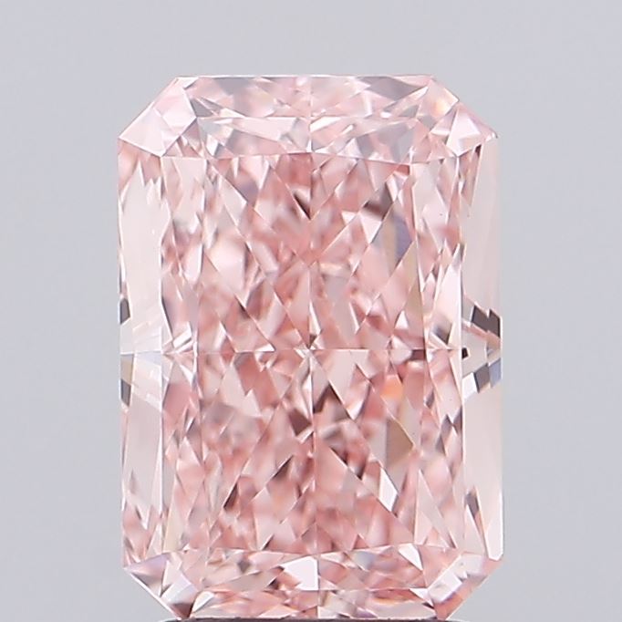 2.07 Carat Radiant Shaped, Excellent Cut, VVS2 Clarity, IGI Certified Lab Grown Diamond