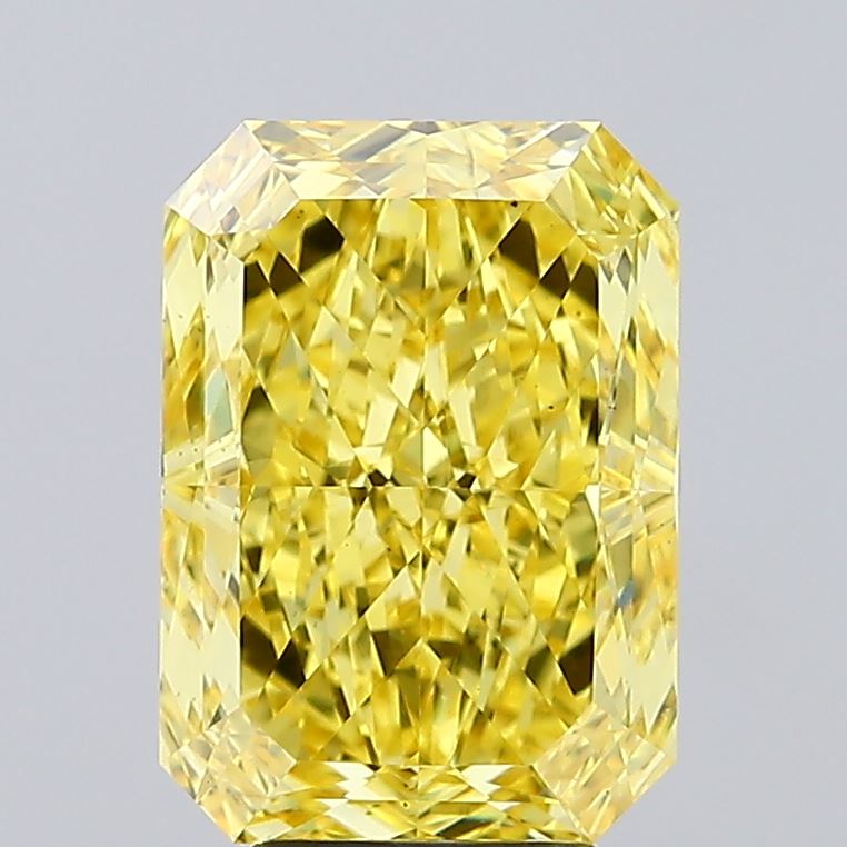 4.74 Carat Radiant Shaped, Excellent Cut, VS1 Clarity, IGI Certified Lab Grown Diamond